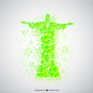 christ-the-redeemer-made-of-green-bubbles_23-2147493443